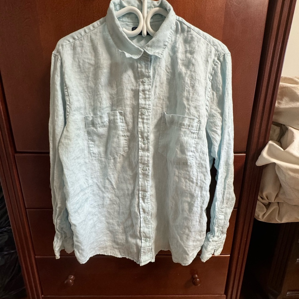 Gap 100% Linen Shirt